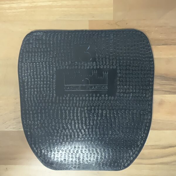 Castle Wedge 3 Degree Full Pads Back Hard Plastic